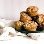 Apple banana Muffins with cinnamon Streusel | Simply Nourished Home