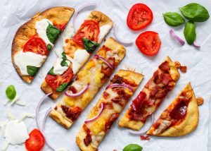 Naan Bread Pizza + 3 Topping Ideas | Simply Nourished Home